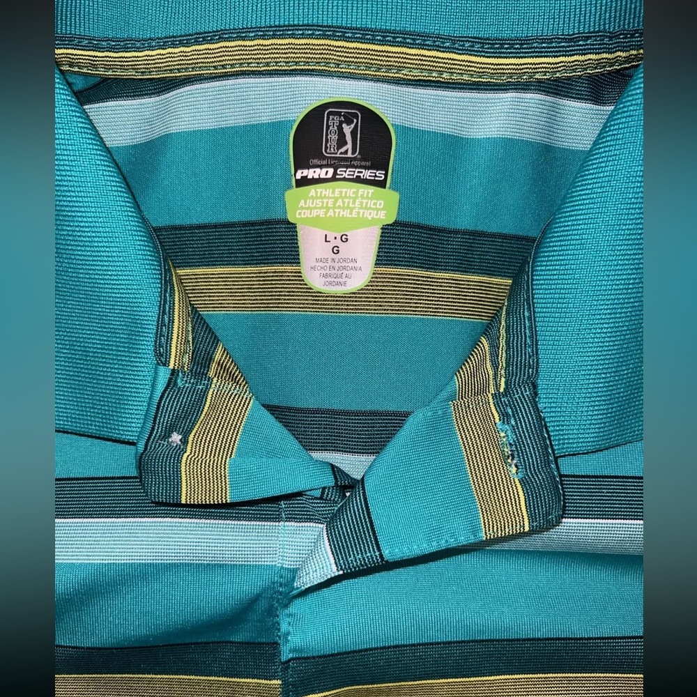 Men's PGA Tour pro Series Polo Large - Picture 3 of 4